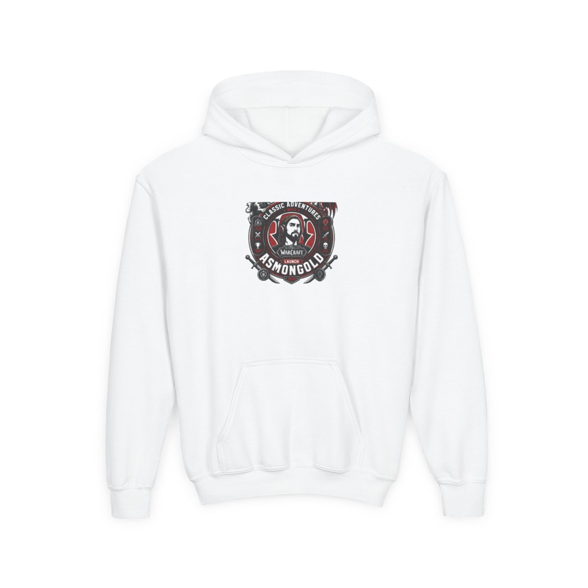 Asmongold "World of Warcraft: Classic Launch" Kids Hoodie